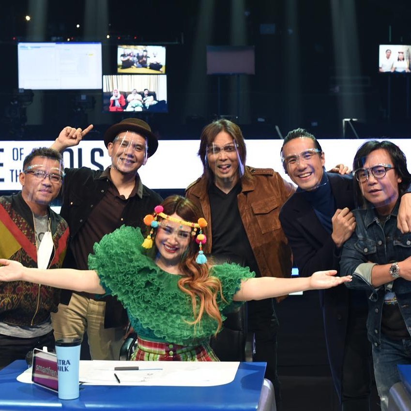 Foto IG Anang Ini Ekspresi para Juri Indonesian Idol 2020 - 2021 Menyambut Musim Kesebelas