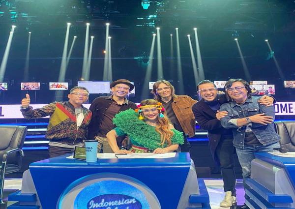 Foto Ini Ekspresi para Juri Indonesian Idol 2020 - 2021 Menyambut Musim Kesebelas